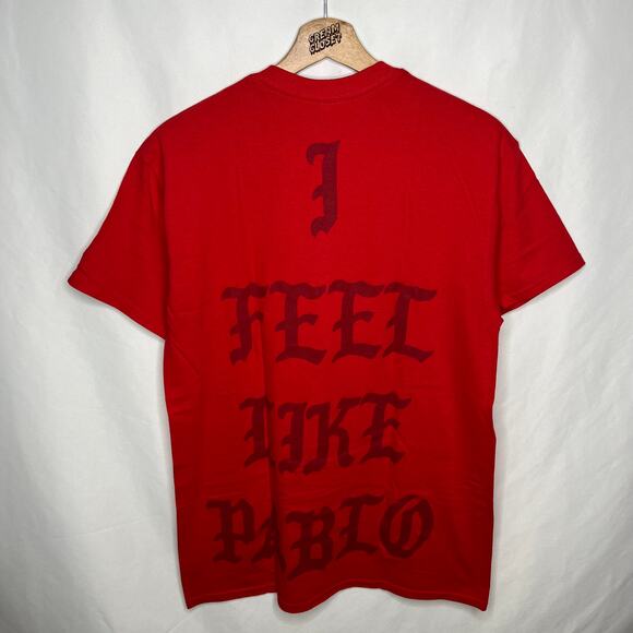 Kanye West Yeezy I Feel like Life of Saint Pablo Houston Pop Up Tour Merch Tee M - Picture 1 of 3